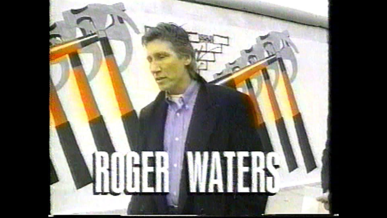 Roger Waters - The Wall in Berlin press conference - Week In Rock 4/28/90 Pink Floyd