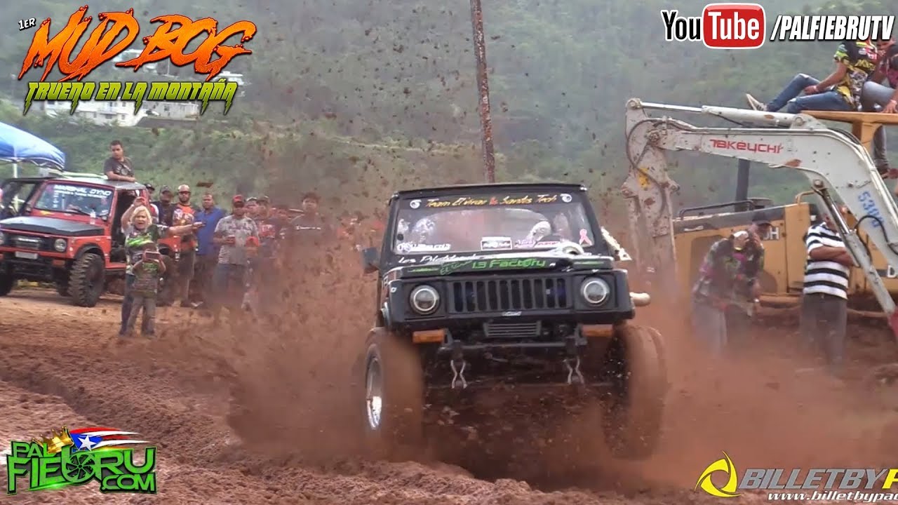 Video Mix 1er Mud bog trueno en la Montaña en Orocovis P.R