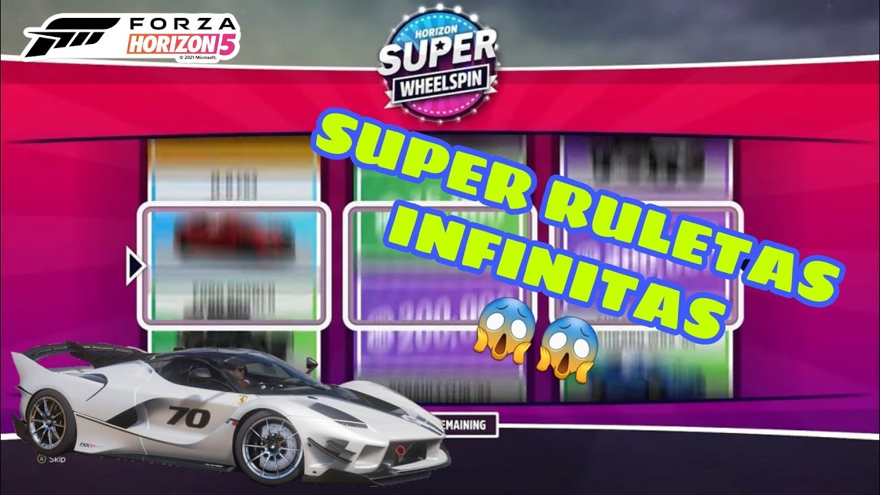 NUEVO TRUCO SUPER RULETAS INFINITAS EN FORZA HORIZON 5 (MIGUEL GAMES)