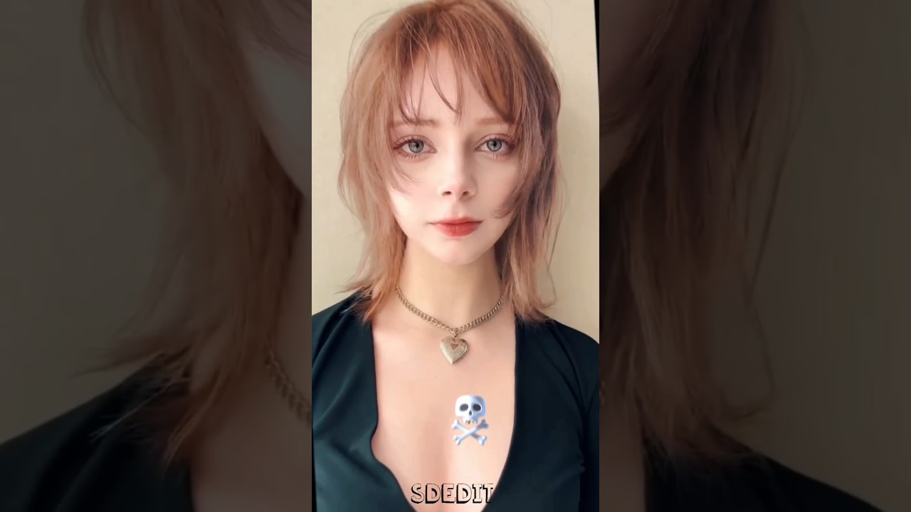 Unique anime look transformation  ☠️☠️