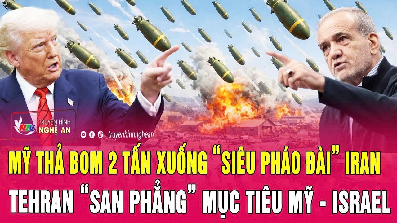 Điểm nóng 19/3: Mỹ thả bom 2 tấn xuống “siêu pháo đài” Iran, Tehran “san phẳng” mục tiêu Mỹ - Israel
