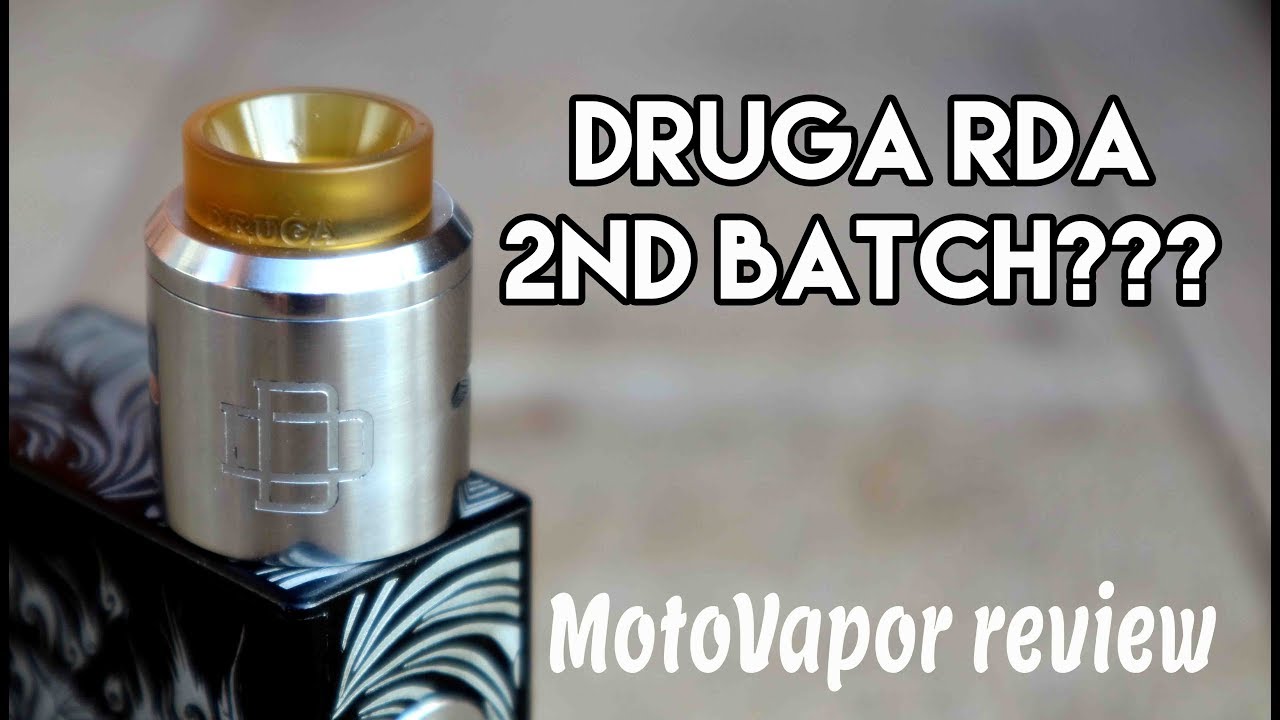 REVIEW DRUGA RDA 2ND BATCH BY VAPEHOUSE DAN AUGVAPE INDONESIA
