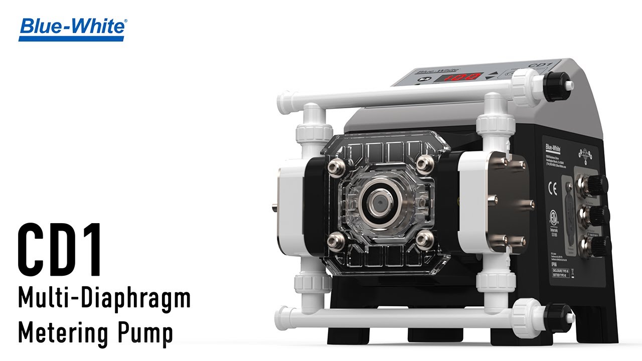 The Enhanced CHEM-FEED® CD1 - Multi-Diaphragm Metering Pump