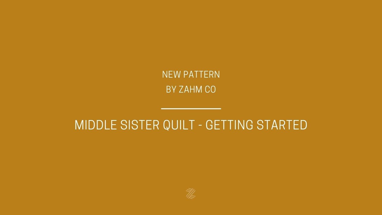 Middle Sister Quilt Pattern: Introduction + Insight