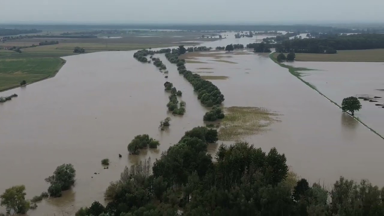 Kantorowice wał Nysa Kłodzka 16:00 16.09.2024 r.