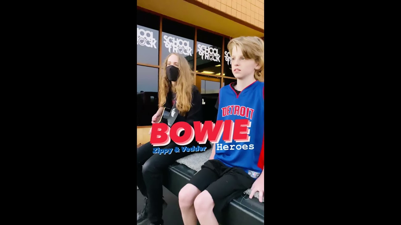 @davidbowie Heroes Acoustic by Zippy + VeDDer #davidbowie #heroes #zippyriffs #veddergabriel