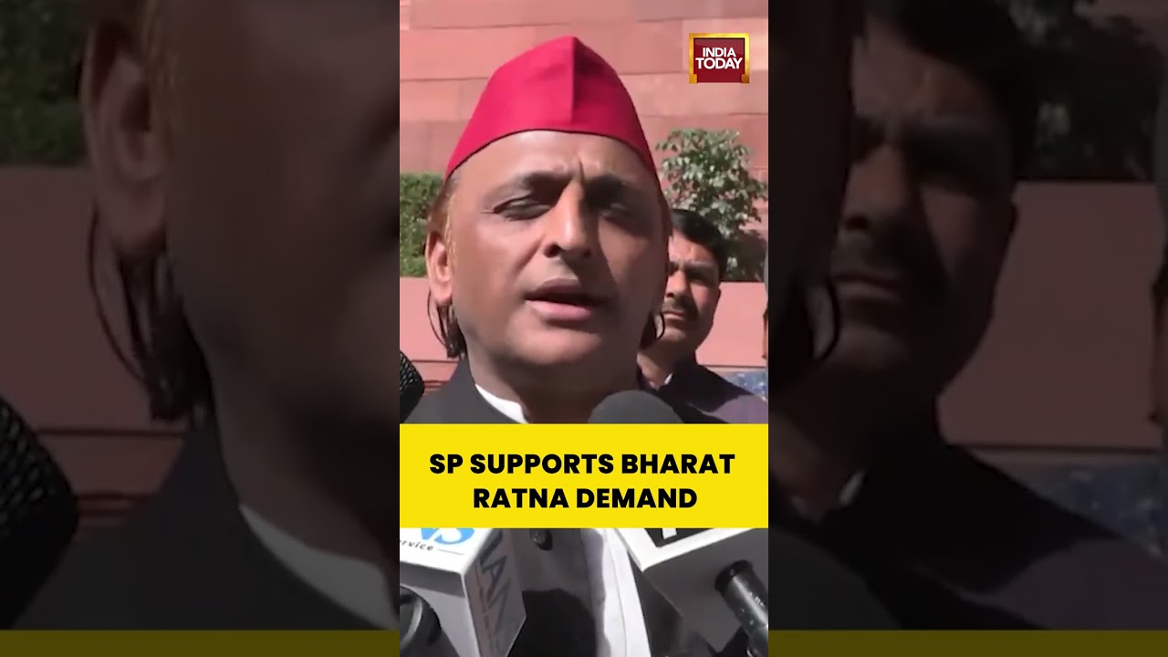 Akhilesh Yadav Backs Kanshi Ram Bharat Ratna Demand | Samajwadi Party Supports #rajyasabha