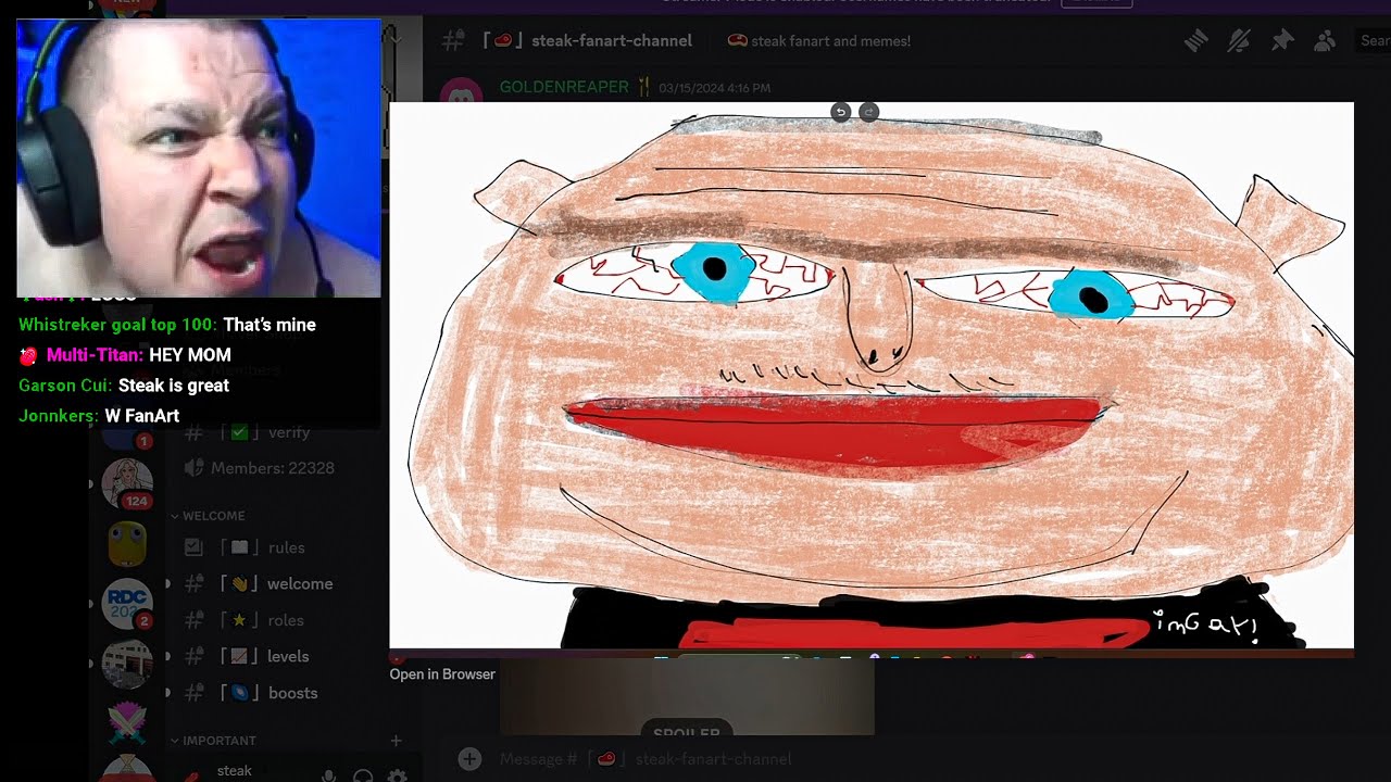 reviewing my fanart