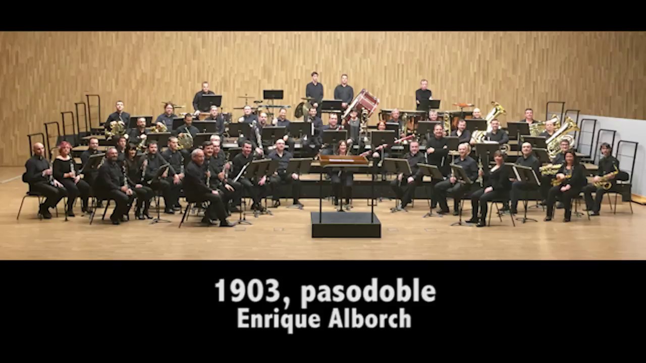 1903, pasdoble (2000) d'Enrique Alborch. Municipal de Bilbao. Pascual-Vilaplana, director.