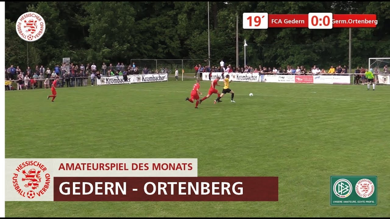 Amateurspiel des Monats | Mai 2019 | FCA Gedern vs. Germania Ortenberg