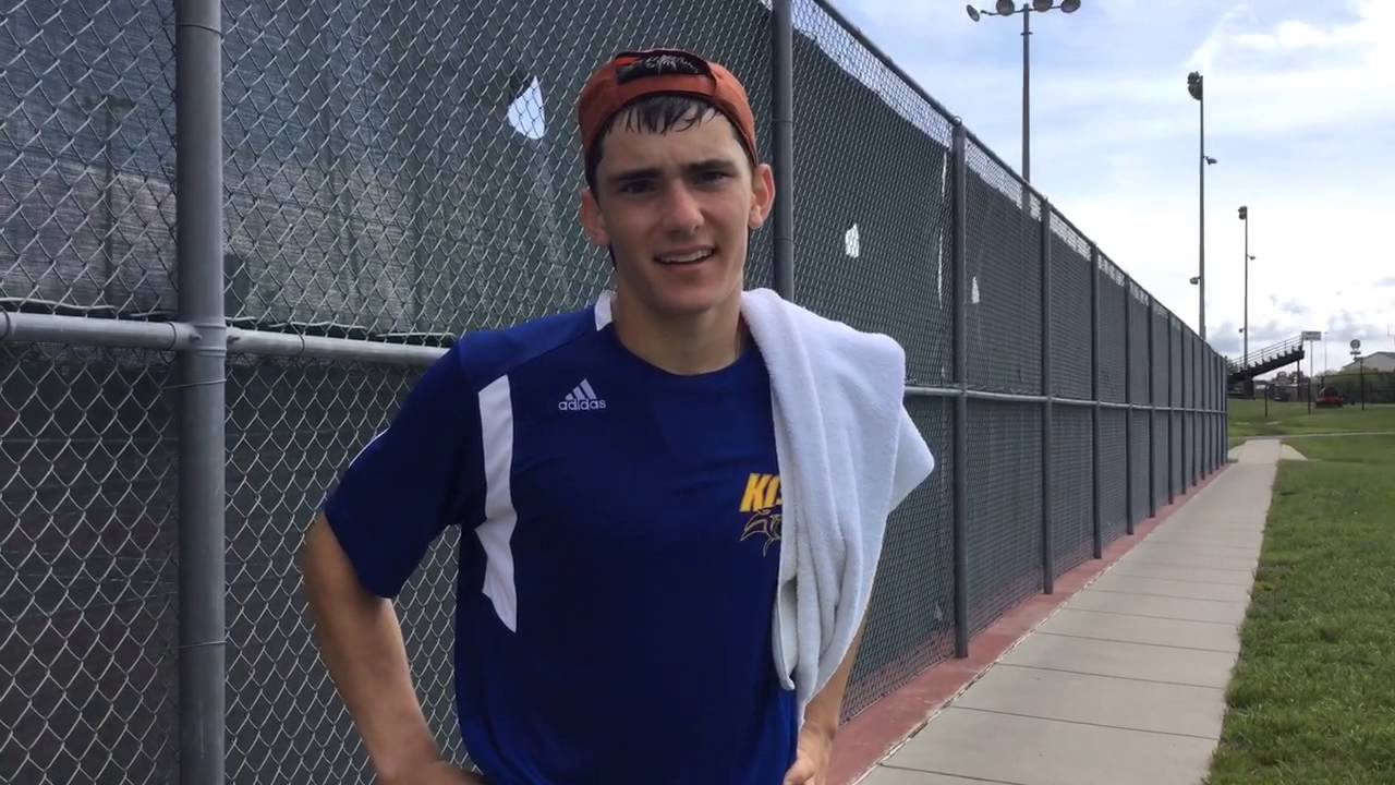KC Christian Senior Johnny Goodwin Wins His Third Class 3-2-1A Singles Tennis Title