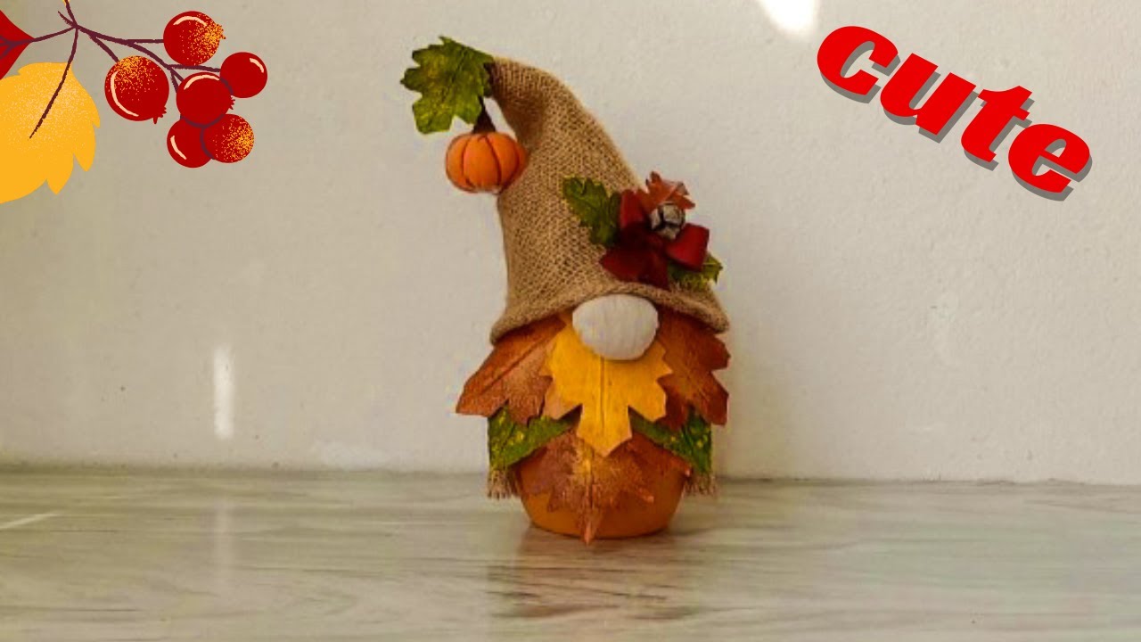 DIY Fall Lantern | Transform simple materials into stunning Autumn Decor