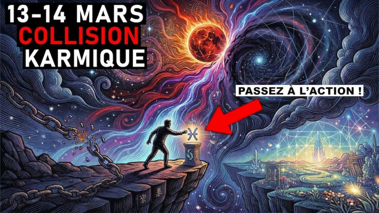 Collision Mars-Nœud Active Ton Chemin de Destinée - Prends CETTE Action ou Rate Ton Moment