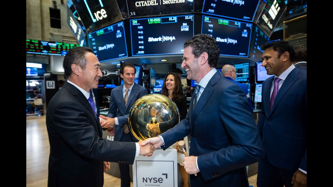 July 31, 2023 SharkNinja Lists on NYSE: SN!