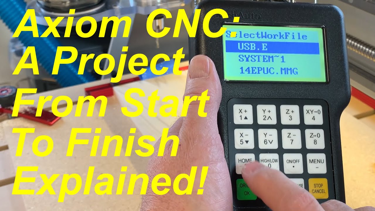 Axiom CNC: Реализация проекта от начала до конца!