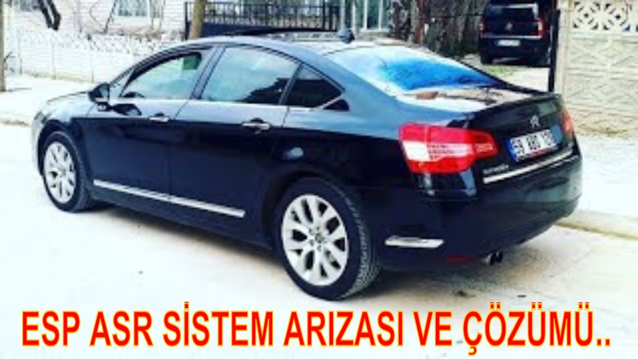 Anlatırken yaşanan arıza ESP\ASR sistemi arızası ve &ccedil;&ouml;z&uuml;m&uuml;..