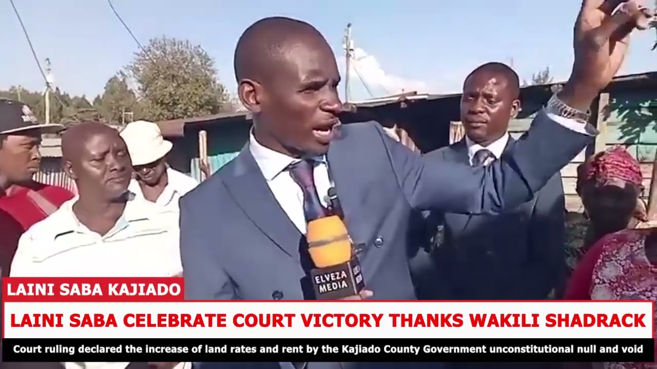 LAINI SABA CELEBRATE COURT VICTORY THANKS WAKILI SHADRACK