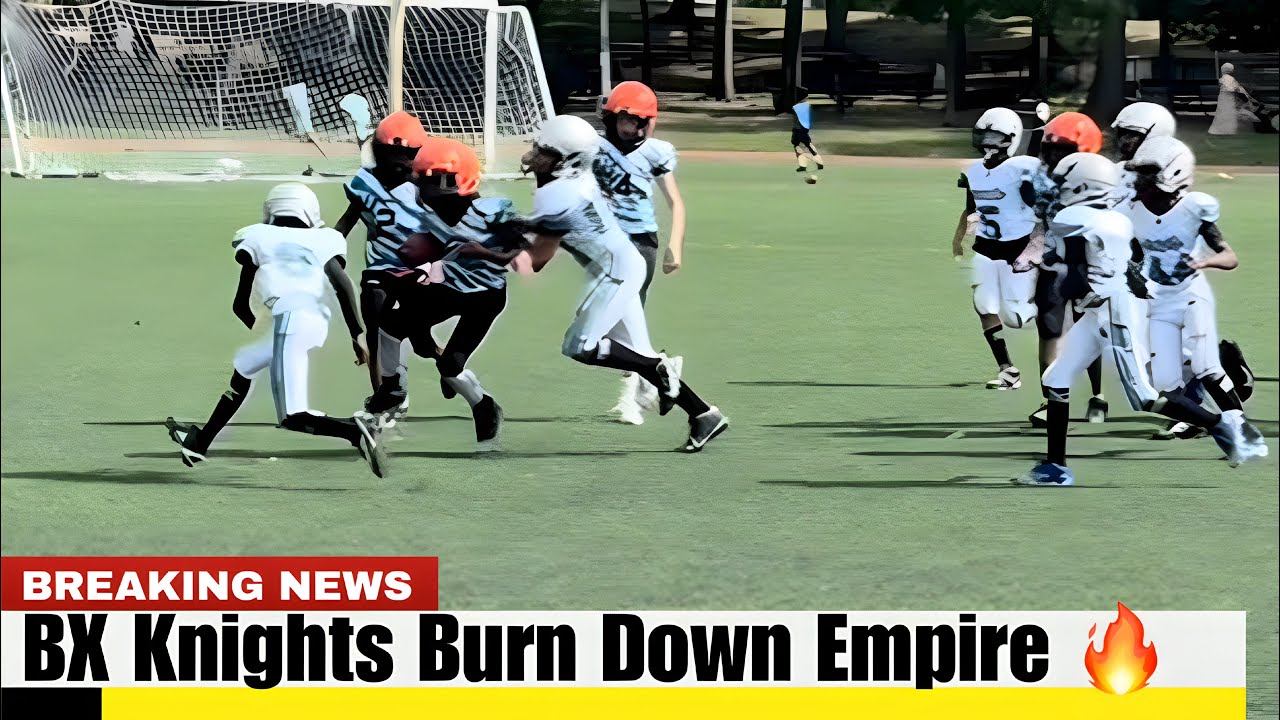 Bronx Knights vs LBX Empire 09/21/2025 Week 3 Pee Wee Football