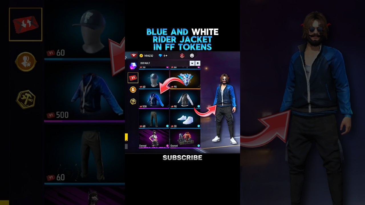 RIDER JACKET COMBINATION FREEFIRE🥶🔥