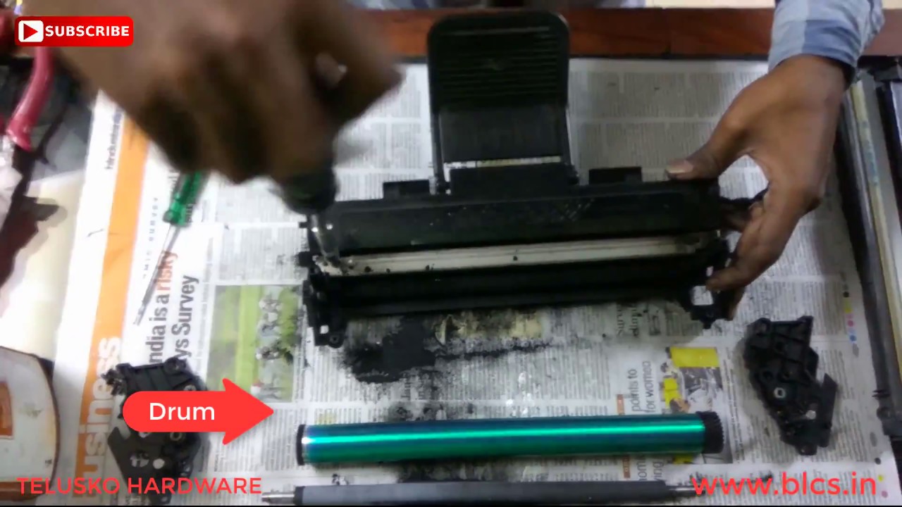 Samsung ml1610 scx4521 toner refilling