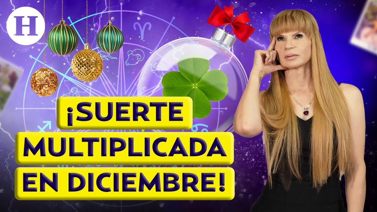 ¿Qué signos tendrán suerte en diciembre? Mhoni Vidente revela quienes cerrarán 2025 con bendiciones
