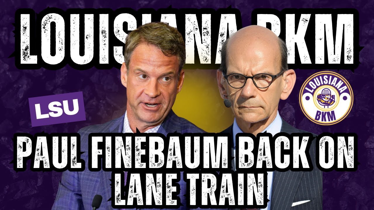 LSU FOOTBALL | Finebaum Back On The Lane Train / Corey Barber Gets 5th Star