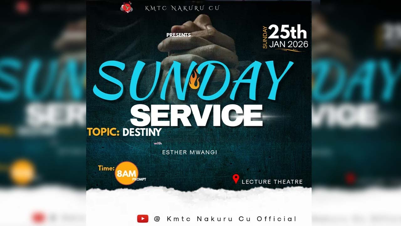 DESTINY || ESTHER MWANGI ||25TH JANUARY 2026 || SUNDAY SERVICE.