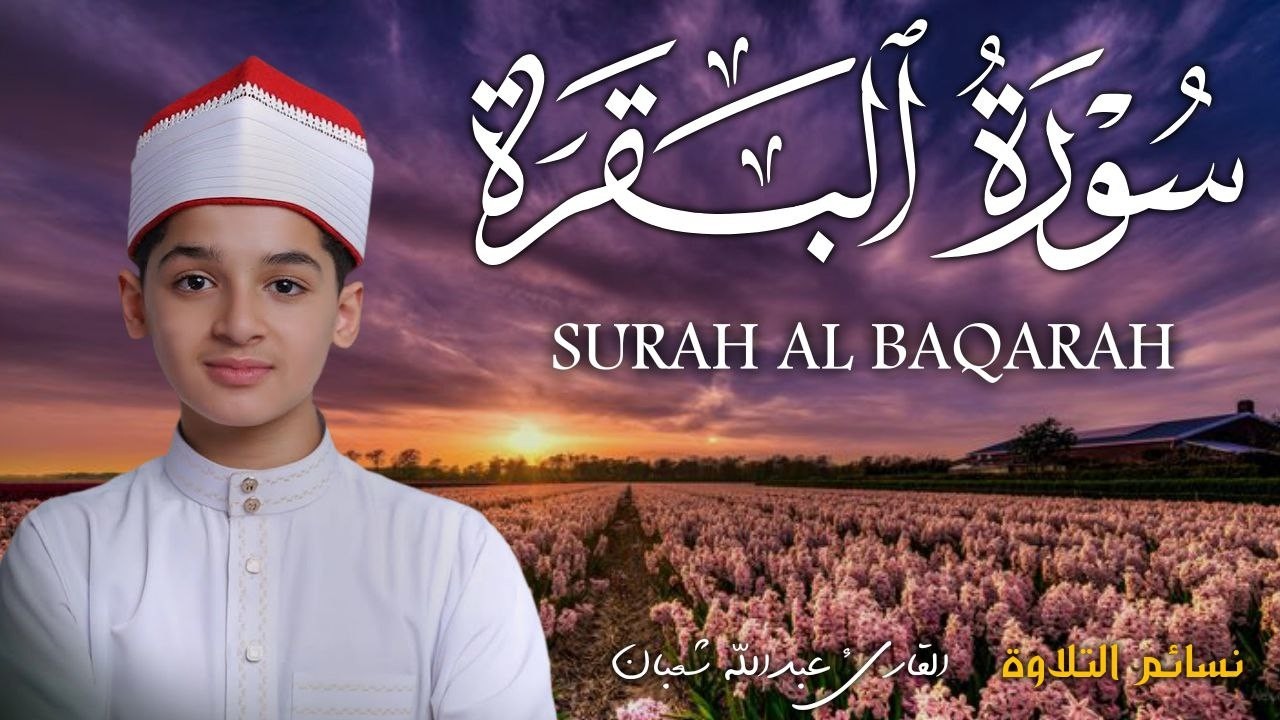 سورة البقرة كاملة || لطرد الشياطين وتحصين المنزل || الطفل القارئ عبدالله شعبان ||  Surat Al Baqarah