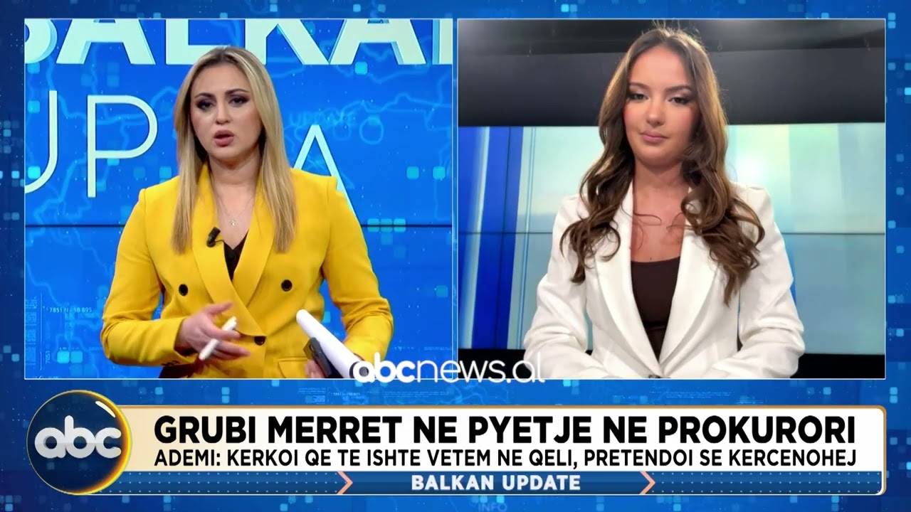 Grubi merret në pyetje në Prokurori/ Ademi: Kërkoi që të ishte vetëm në qeli| ABC News Albania