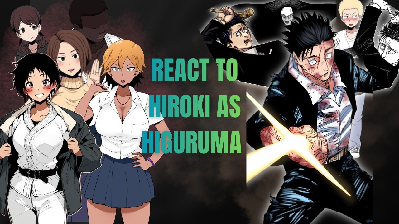 Kokujin no Tenkousei React to Hiroki as Hiromi Higuruma |AU| Jujutsu Kaisen|- Gacha React 🇺🇸