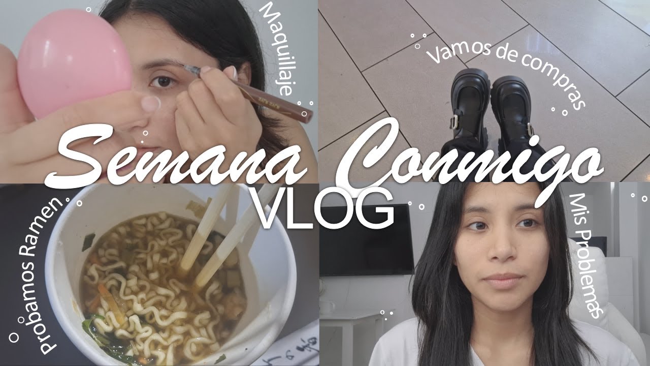 Una semana conmigo [VLOG] Mi primera compra de Temu 📦, Problemas de Adulto y Maquillaje 💄