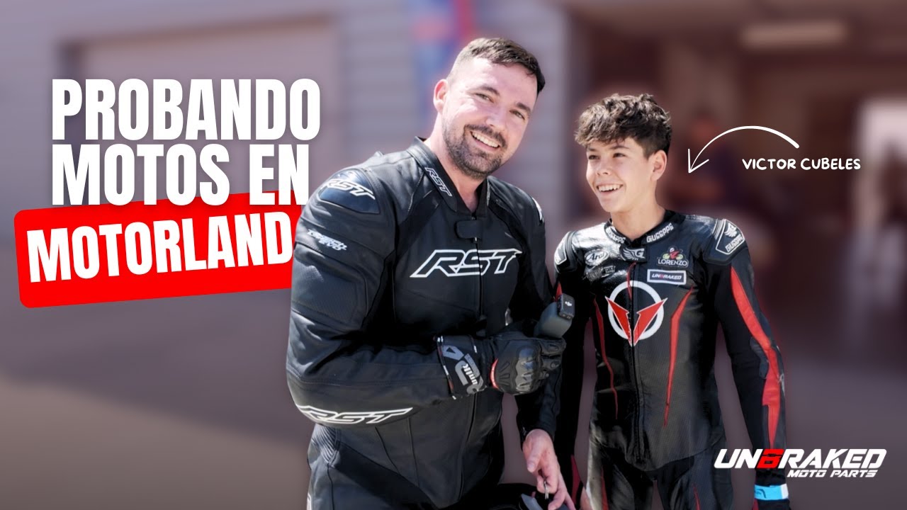 MOTORLAND Aragón con GAMMA RACING y Victor Cubeles 🏍️ | Jóvenes promesas del Mundial