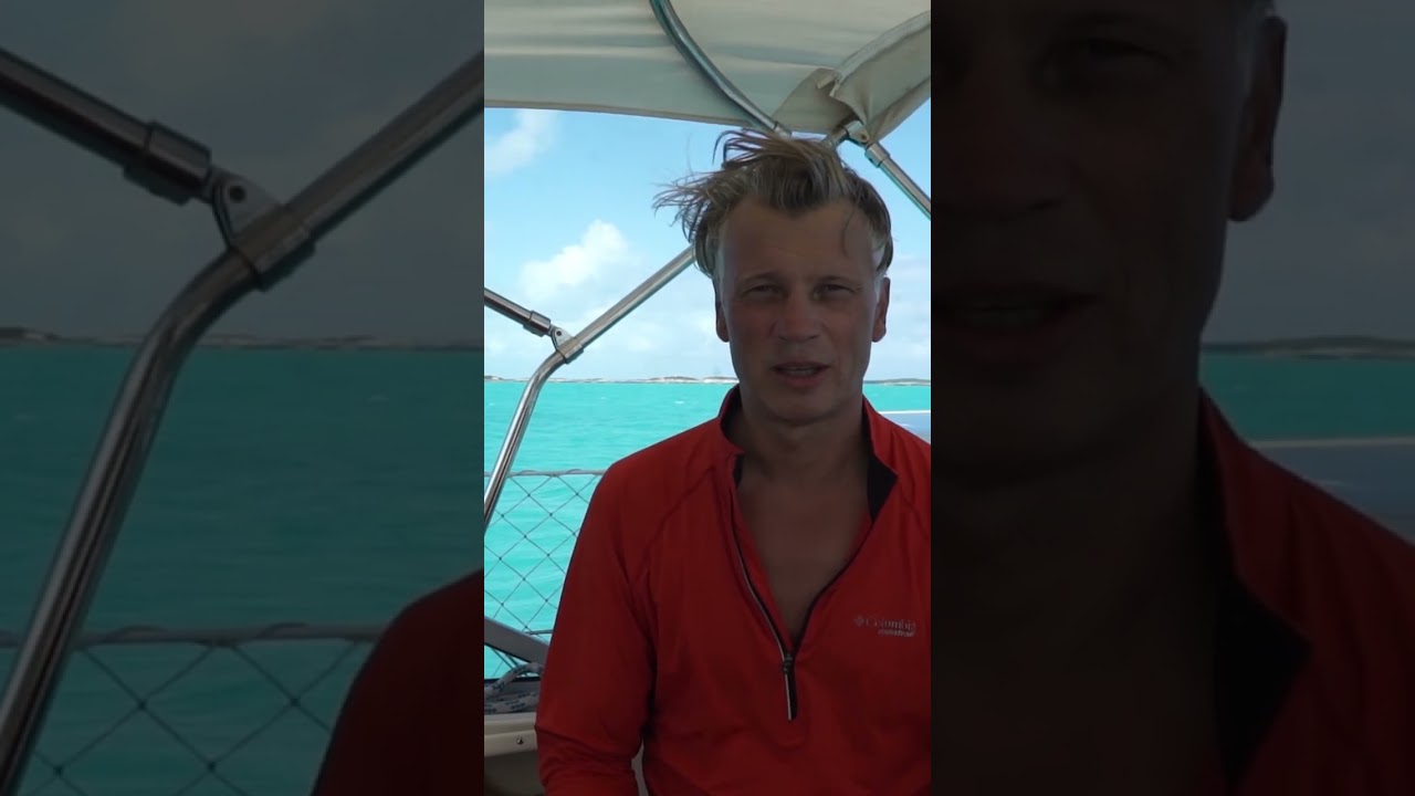 Лазурные воды Багам #sailing #travel #море #парус #путешествия #яхта