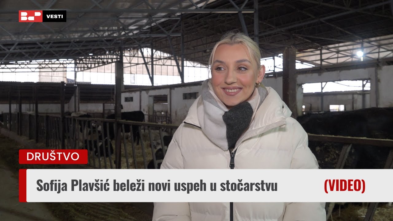 Sofija Plavšić beleži novi uspeh u stočarstvu