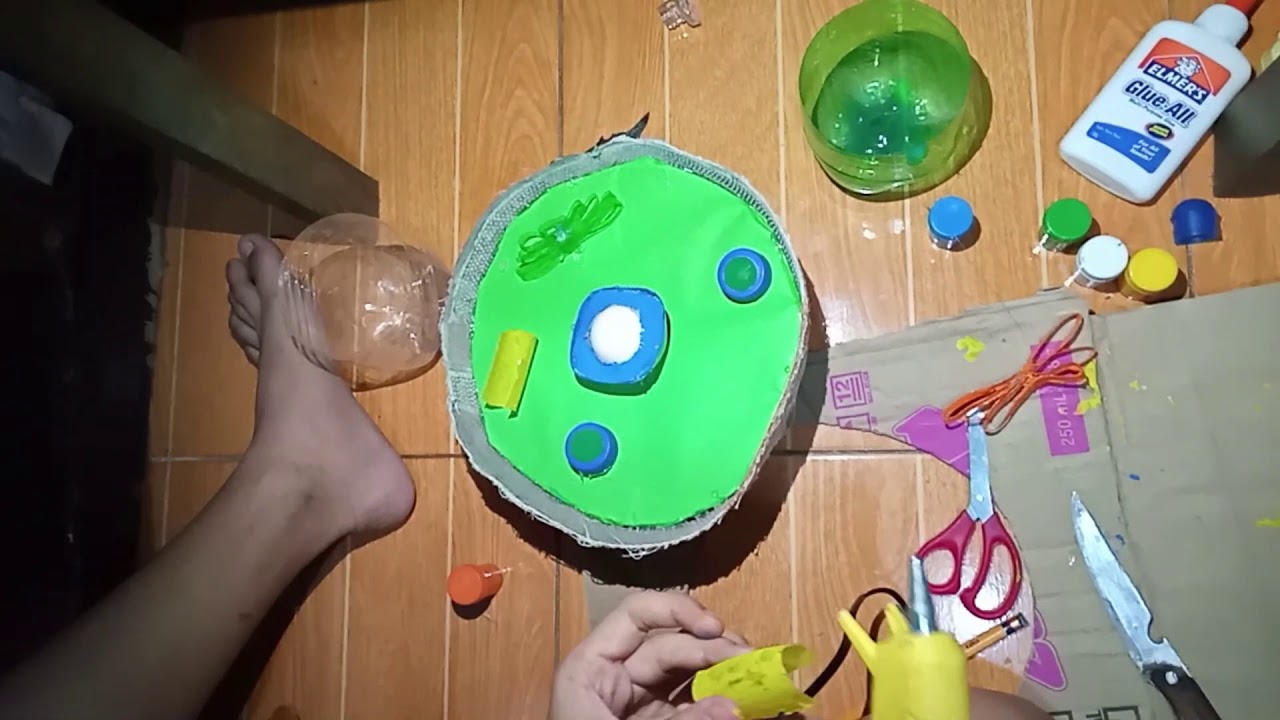 MAKING OF ANIMAL CELL 3D MODEL || BALTAR, Adrian Dale C.