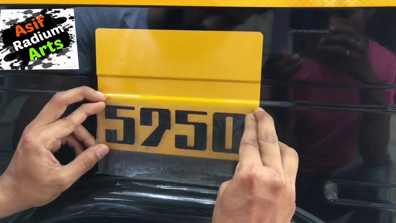 Auto Rickshaw Radium Work Modification