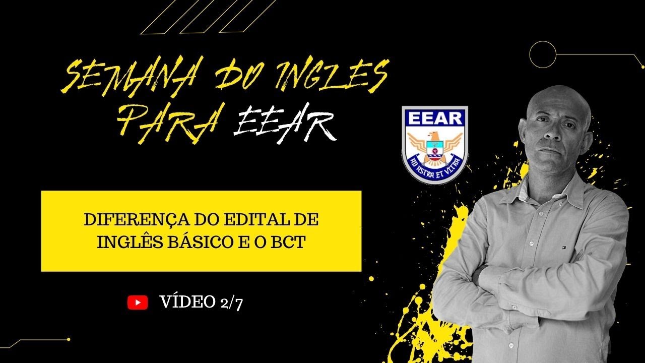 O QUE O INGL&Ecirc;S DO BCT TEM DE DIFERENTE NA EEAR?