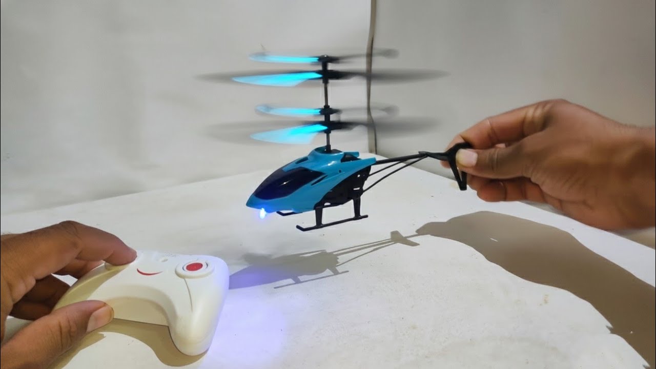 Remote control helicopter unboxing & flying test 
