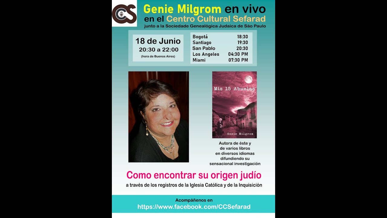Como encontrar su origen judio por Genie Milgrom