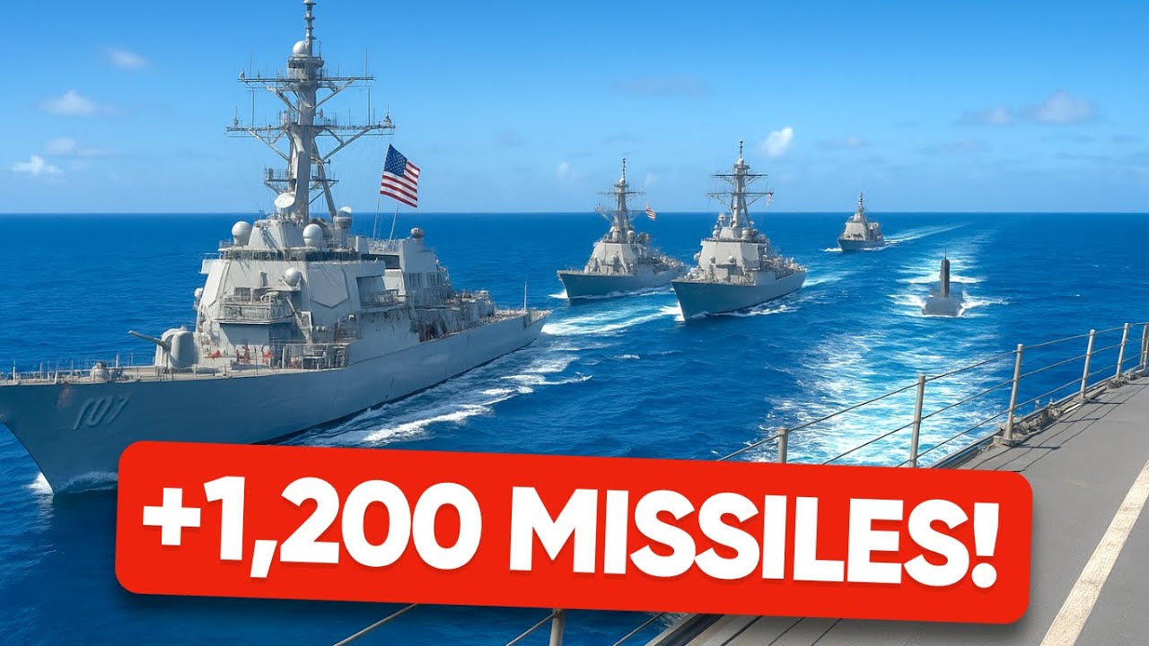 1,200 Missiles TARGETING Venezuela… U.S. Navy on Alert