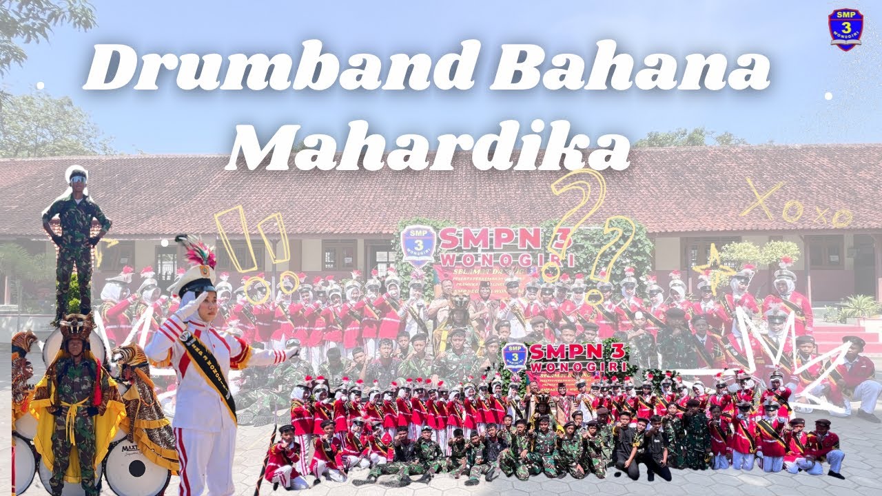 Penampilan Drumband Bahana Mahardika pada Perkemahan Penggalang 2025