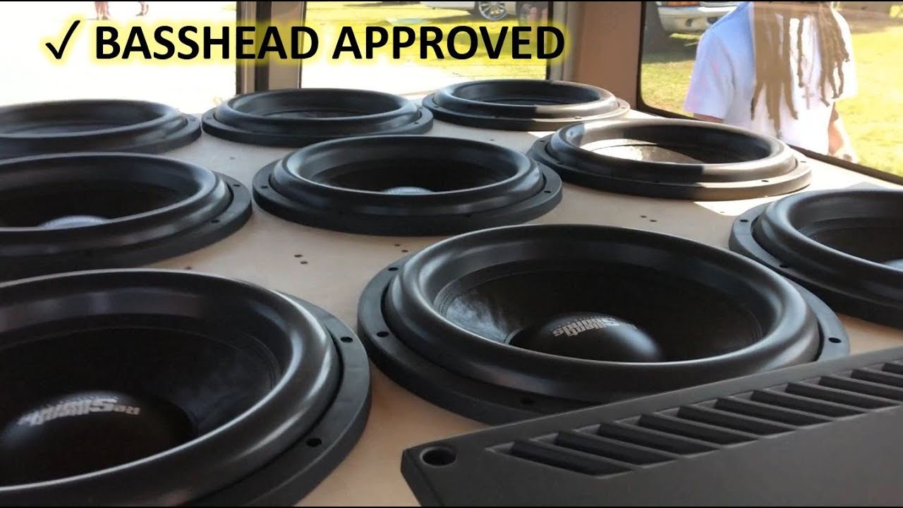 Nine 15s on 3 Banda 15ks | SBN Demo | Crazy Subwoofer Flex