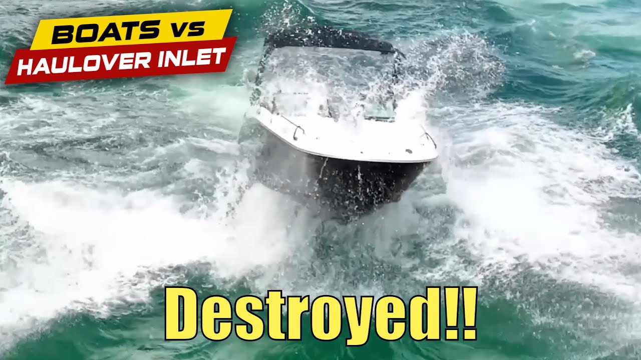 The SeaRay Submarine!! | Boats vs Haulover Inlet