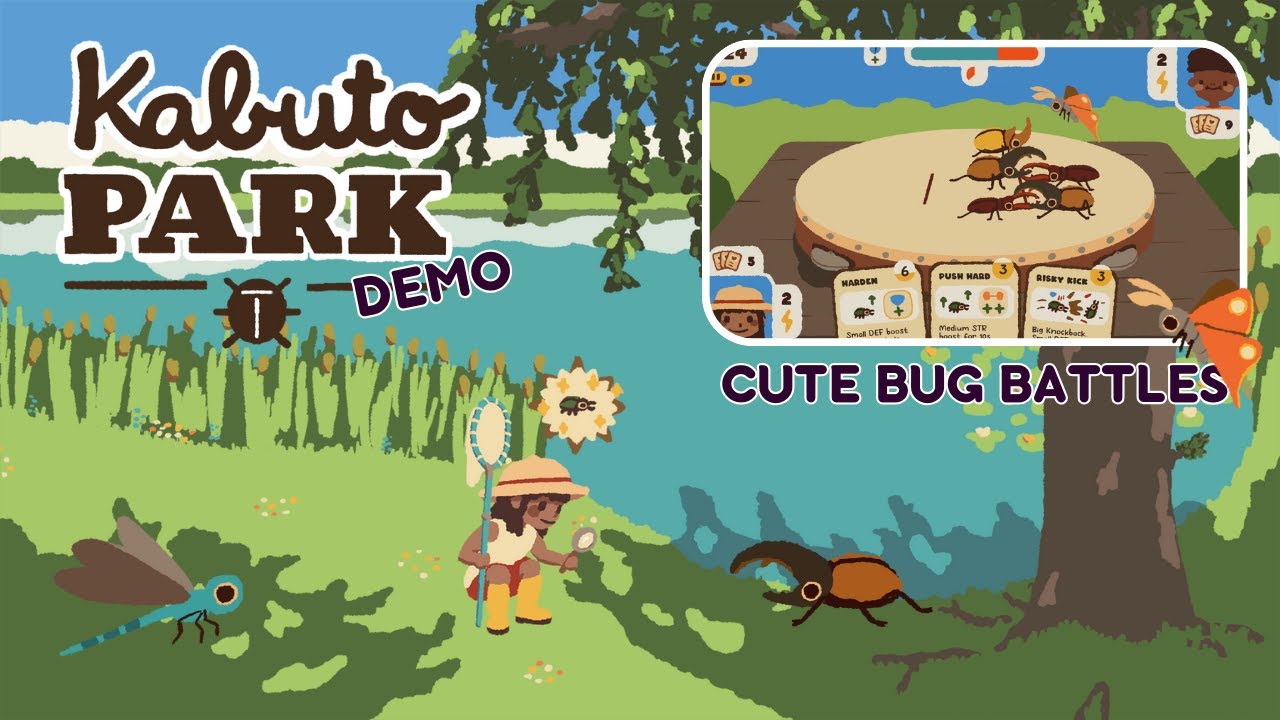 CATCH, TRAIN AND BATTLE 🐞 | Kabuto park | Demo