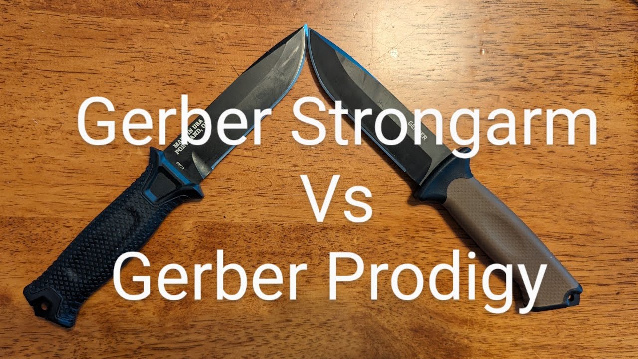 Gerber Strongarm Compared to Gerber Prodigy