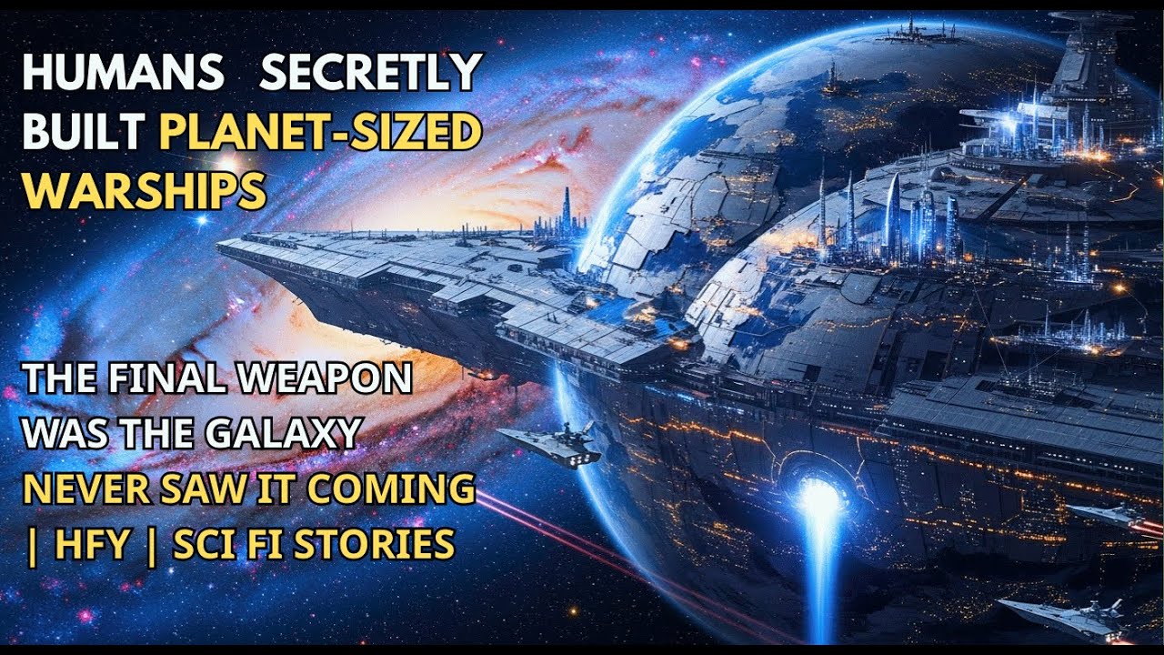 Humans Secretly Built Planet Sized Warships—The Final Weapon the Galaxy Never Saw Coming! HFY