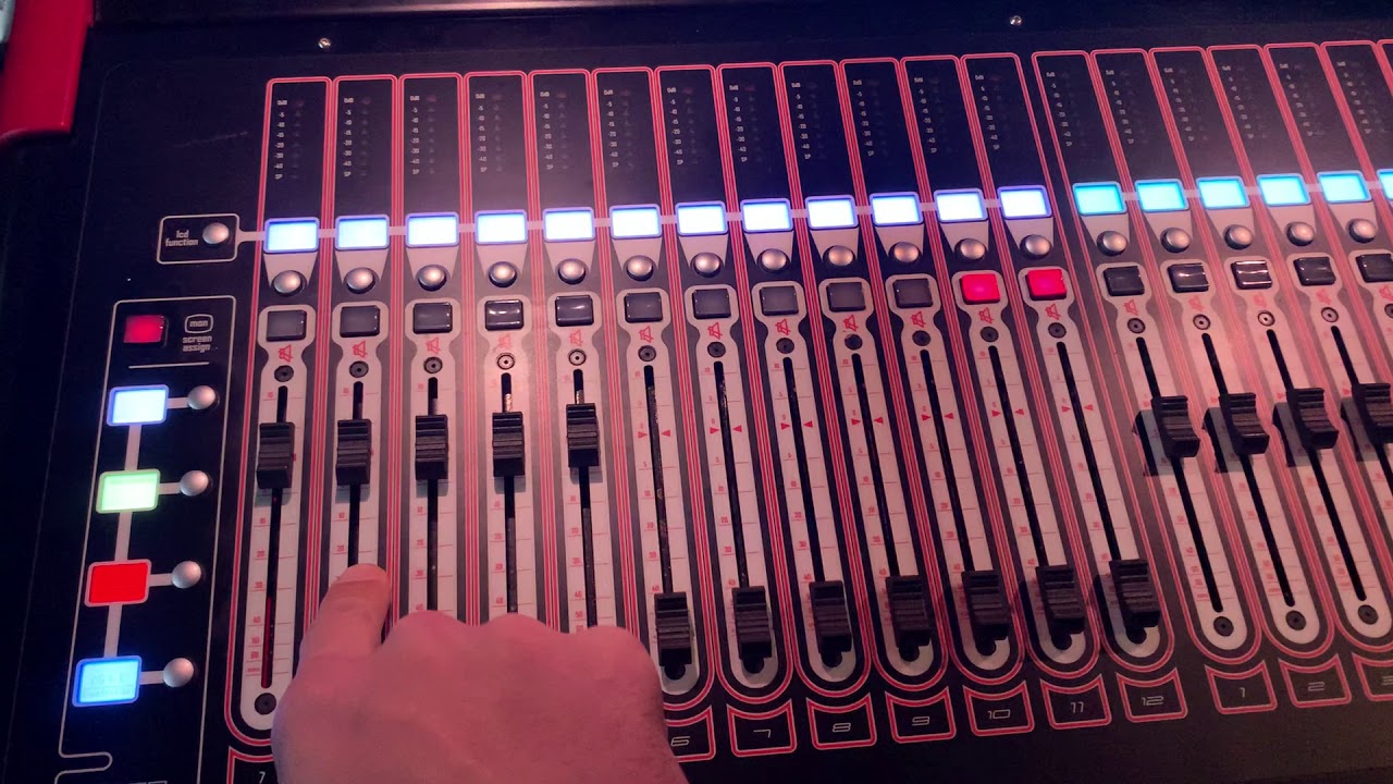 Digico SD9 Manual Input Allignment