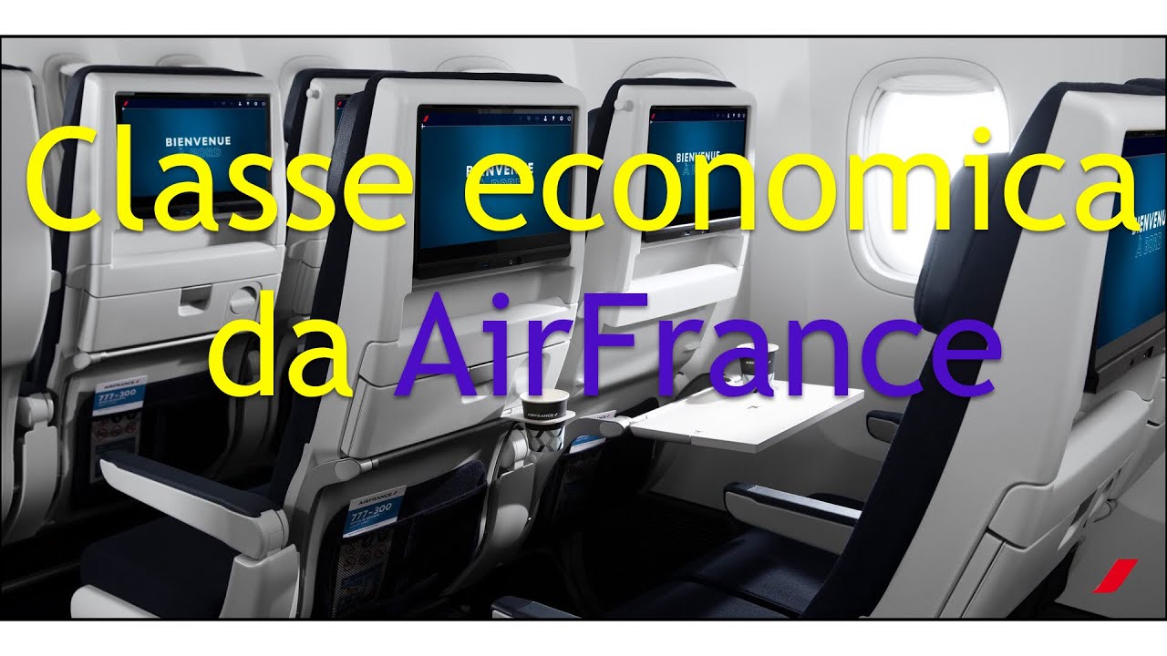 COMO É VIAJAR do RIO DE JANEIRO à PARIS na CLASSE ECONOMICA da AIRFRANCE #viajar #aeroporto #avião