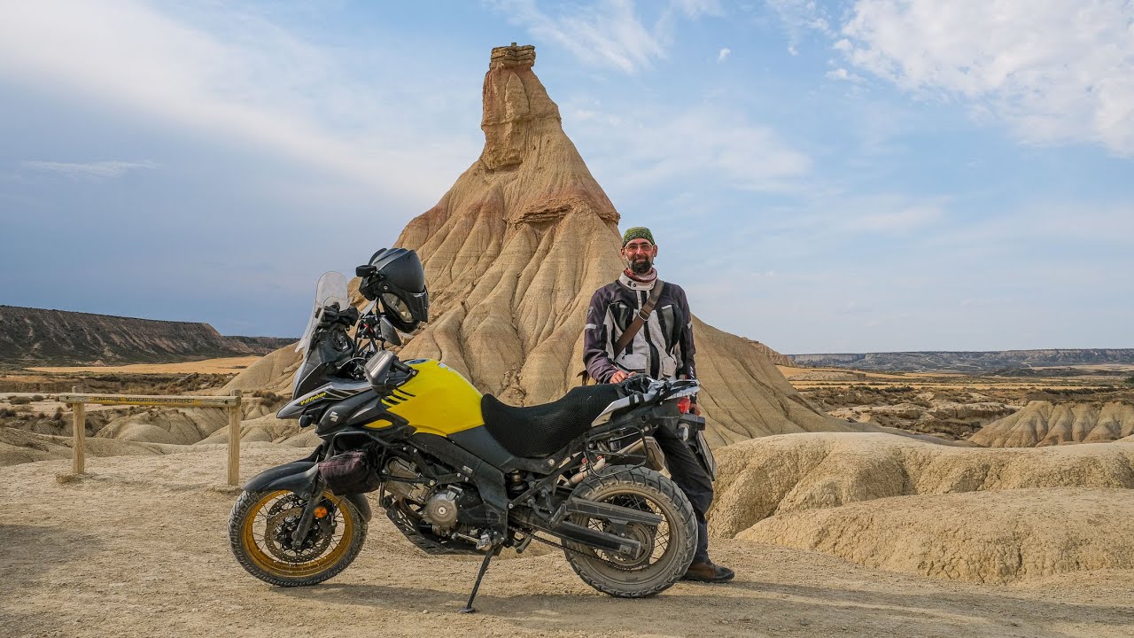 Mit dem Motorrad durch Spanien | Teil 6 | Bardenas Reales