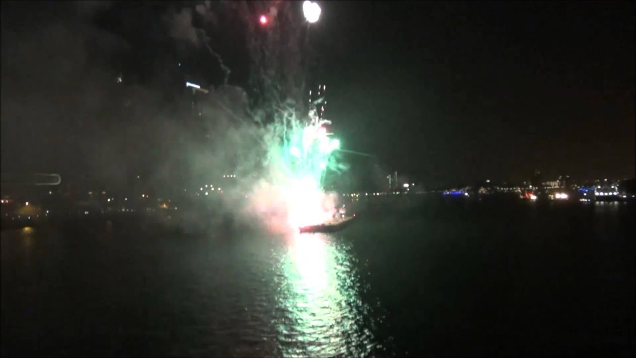 vuurwerk show wereld haven dagen rotterdam zaterdag 6 september 2014